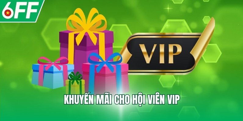 Khuyến mãi cho hội viên VIP