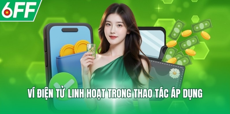 Ví điện tử linh hoạt trong thao tác áp dụng